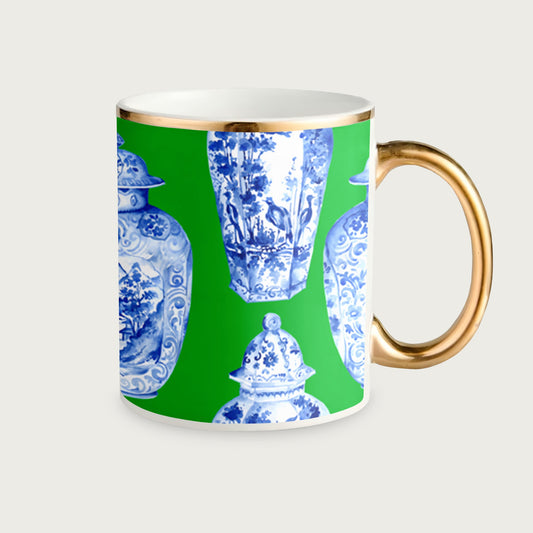 Green Ginger Jar Mug