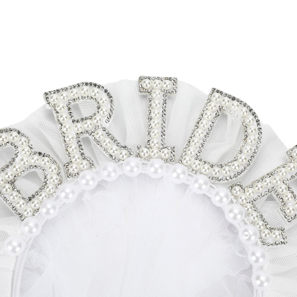 Blushing Bride Novelty Headband