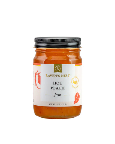 Raven's Nest Hot Peach Jam