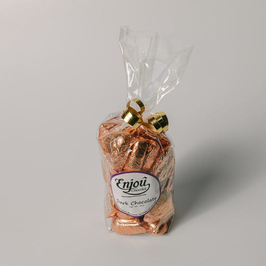 6 oz. of Chocolate Foiled Hearts