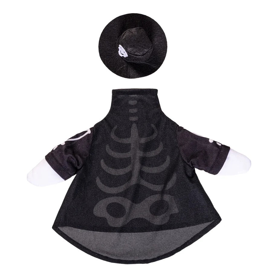 Halloween Glow-in-the-Dark Skeleton Porch Goose Outfit