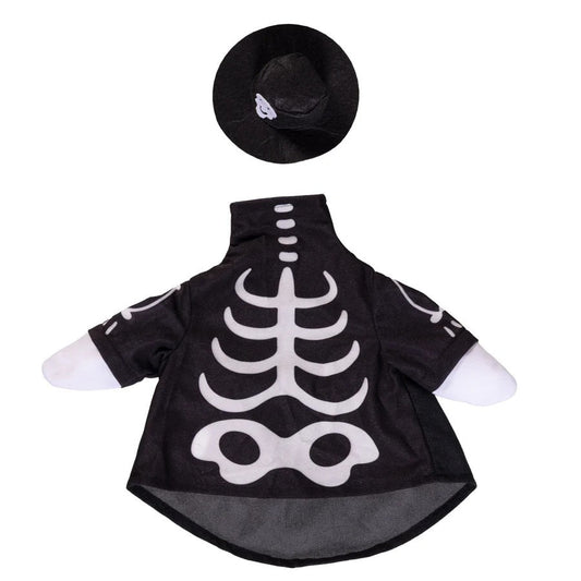 Halloween Glow-in-the-Dark Skeleton Porch Goose Outfit