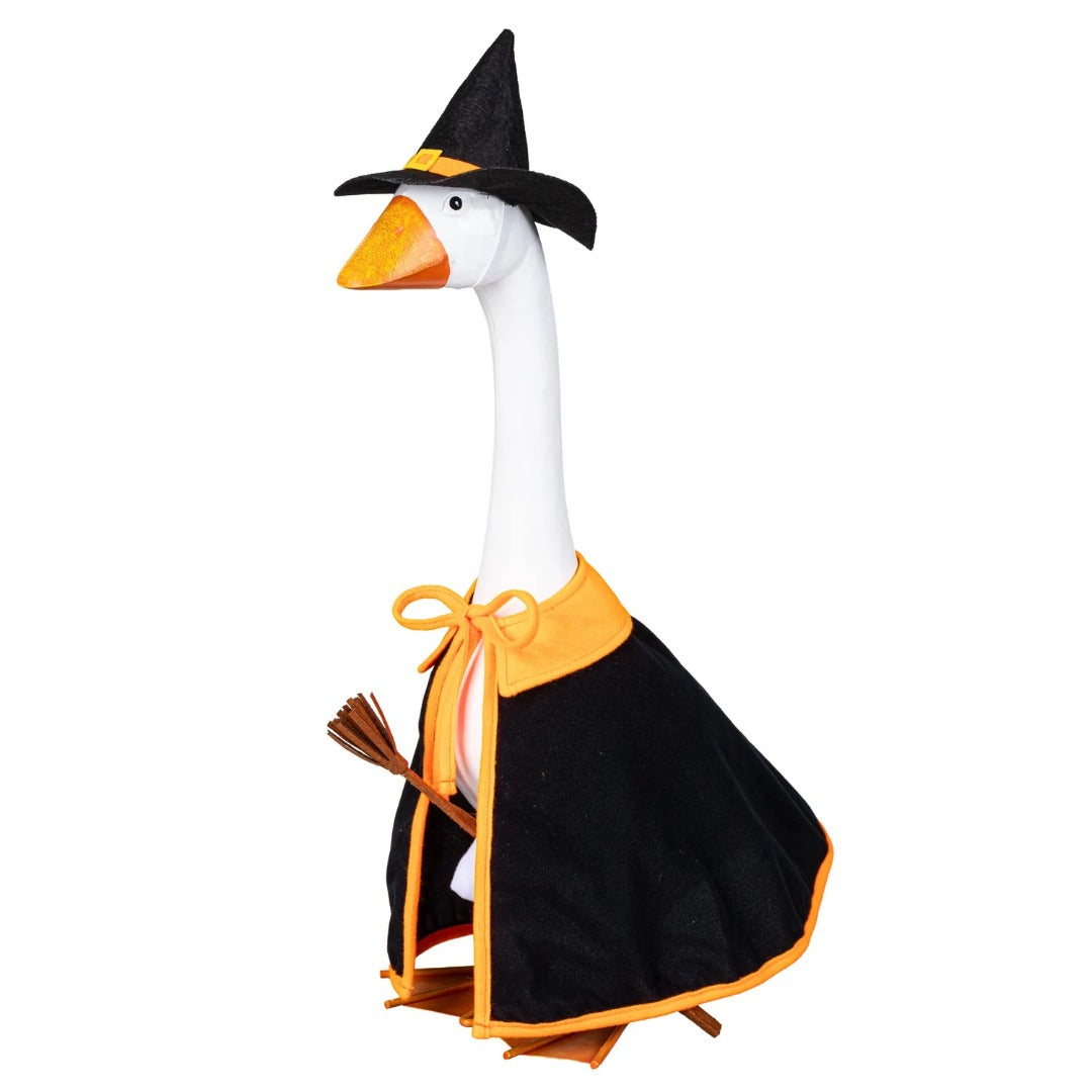 Halloween Witch Porch Goose Outfit