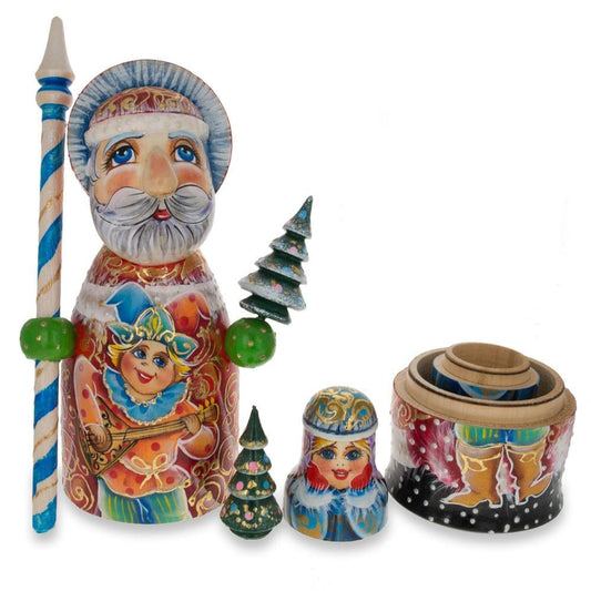 a group of wooden toys