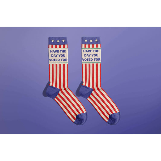 Have The Day You Voted For Socks