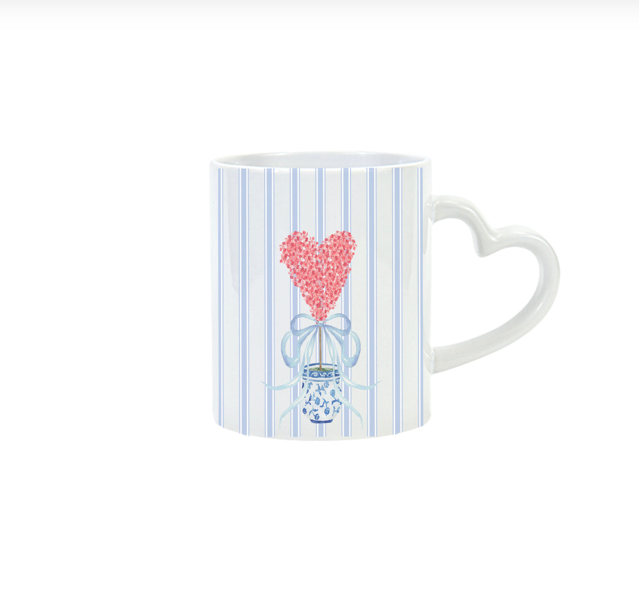 Heart Handle Valentine’s Day Mug