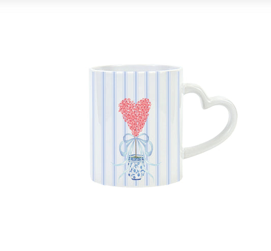 Heart Handle Valentine’s Day Mug