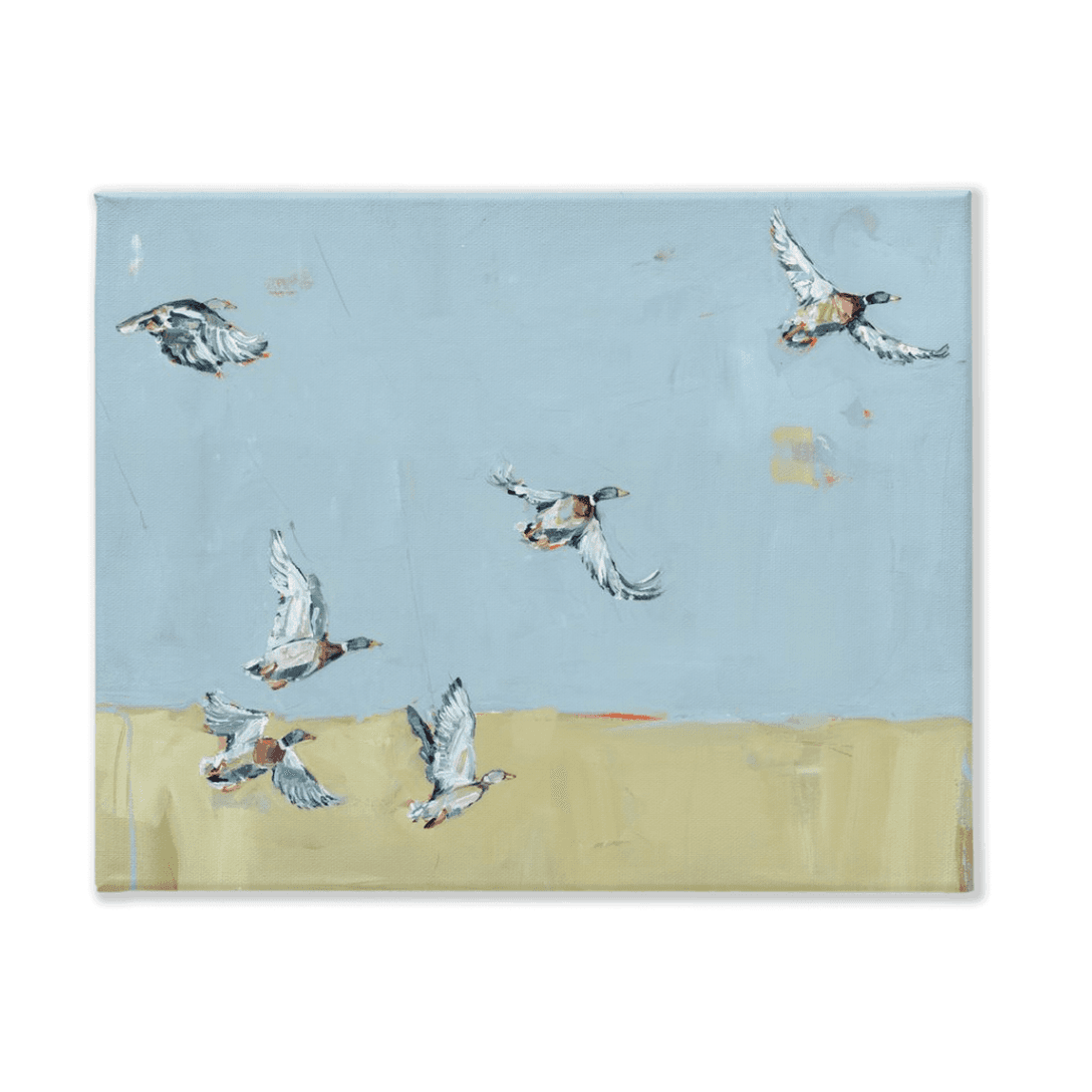 "Here We Go Again" on canvas