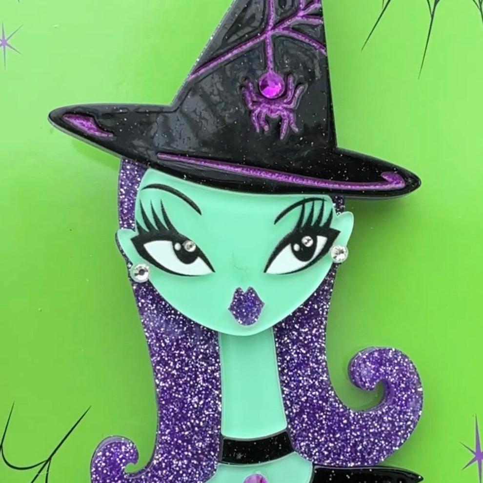 Hex Appeal Spooky Doll Brooch by Miss Fluff x Lipstick & Chrome