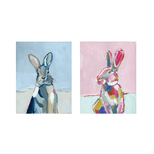 Hippity Hops Bunnies Fine Art Prints