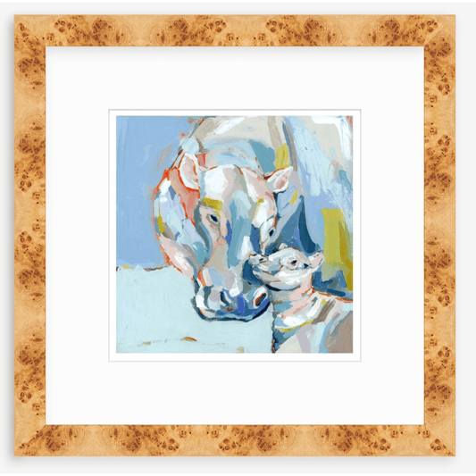 Hippo Love Fine Art Print