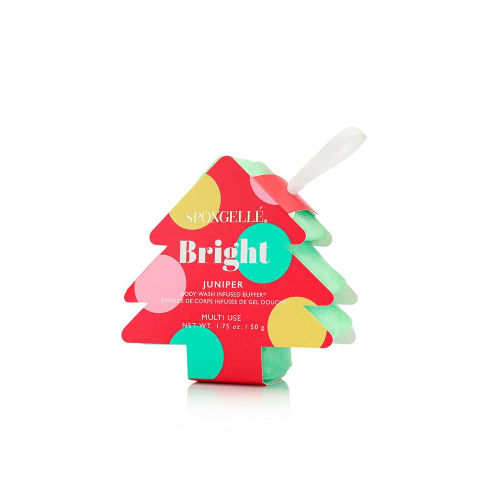 a small christmas tree shaped box