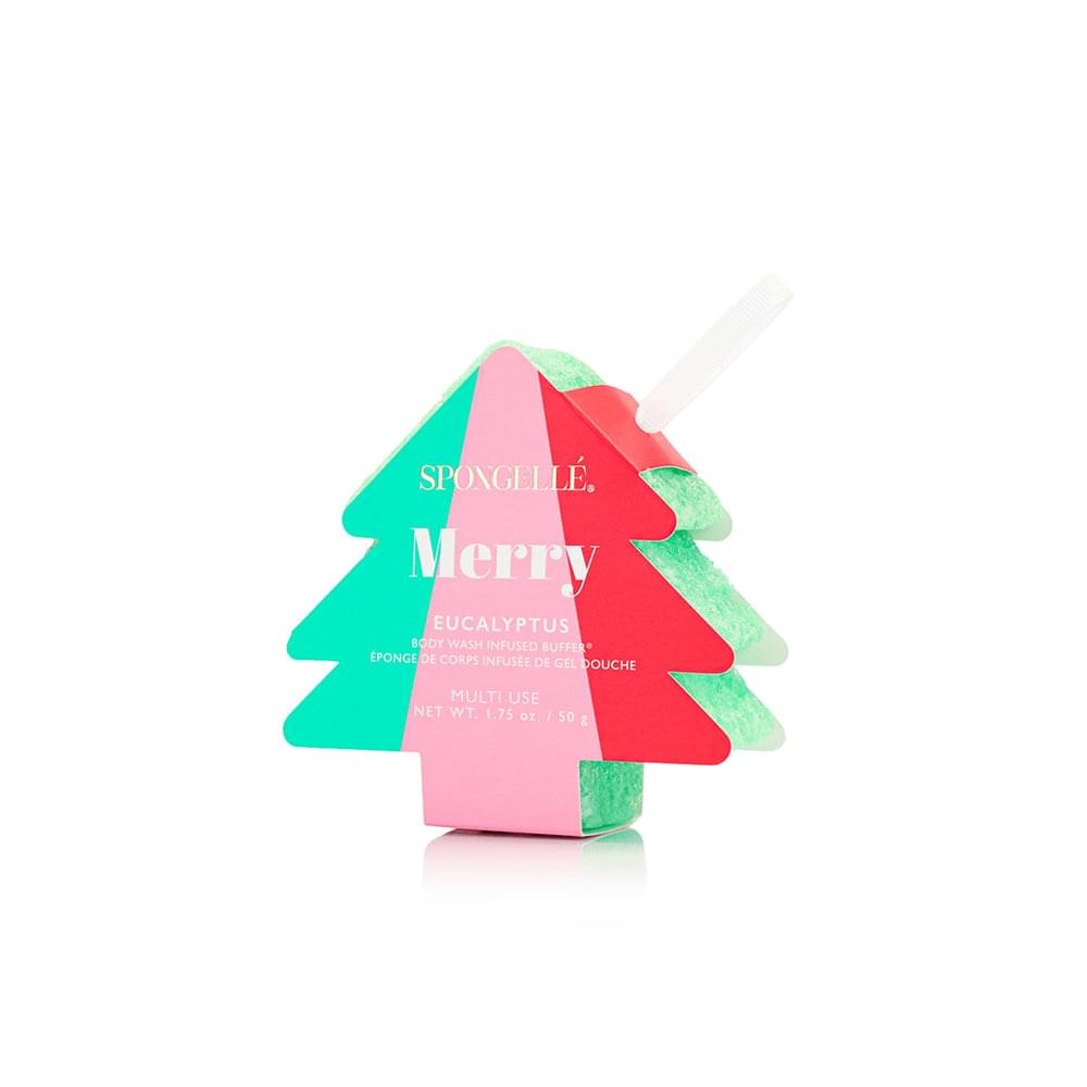 a sponge in a shape of a tree