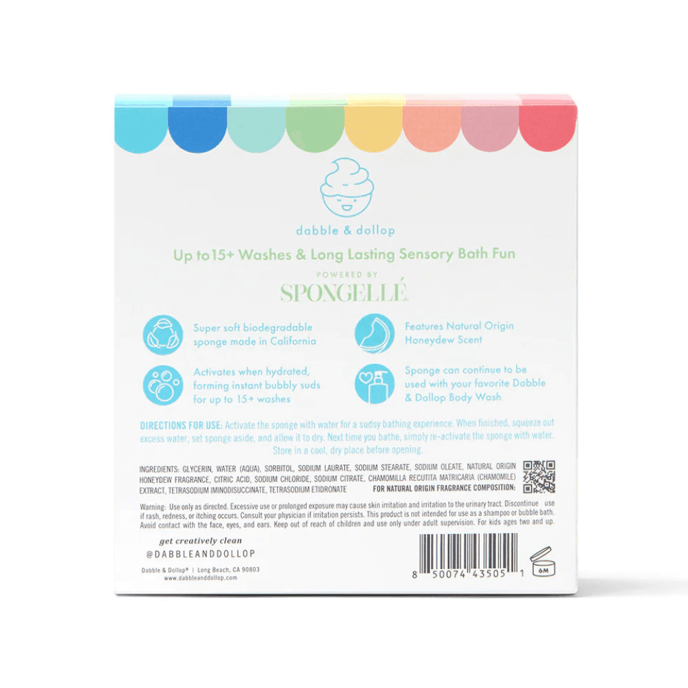 Honeydew Sponge Pop™ Kids Buffer | Dabble & Dollop