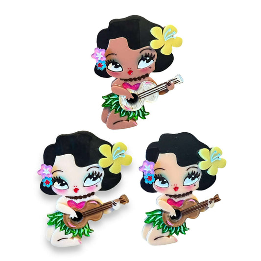 a set of cartoon figurines