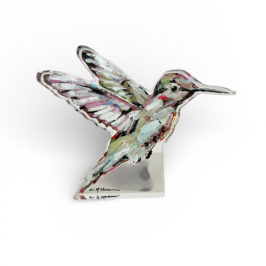 Hummingbird Acrylic Tabletop Art