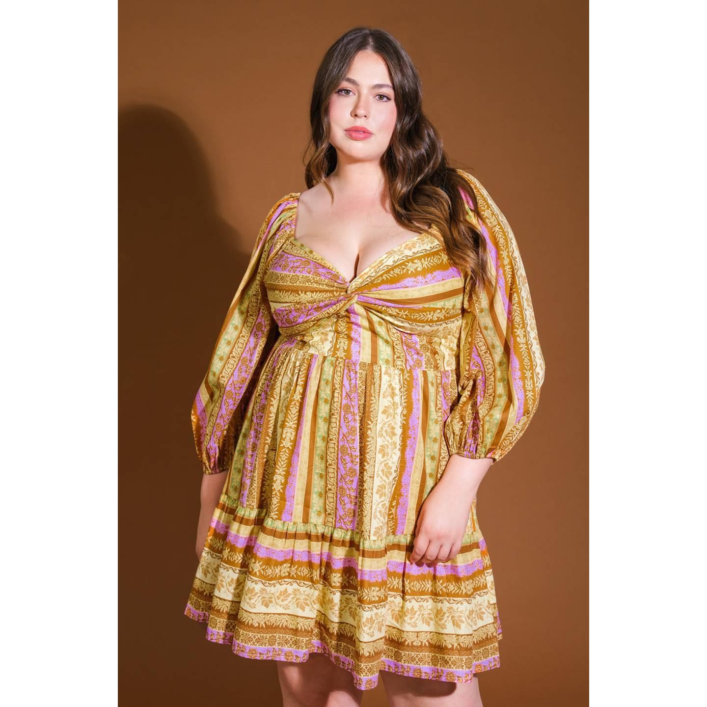 ALL MY PRIDE WOVEN MINI DRESS