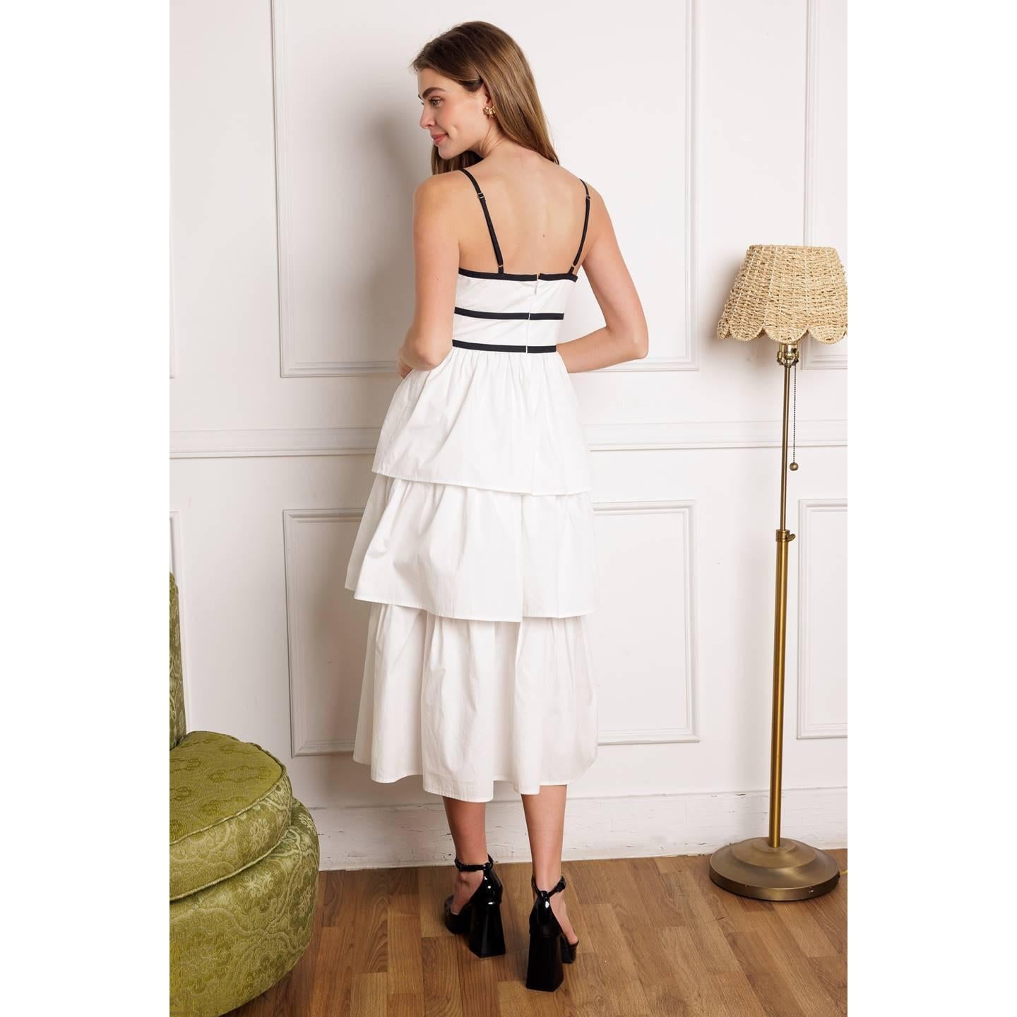 GO GETTER WOVEN MIDI DRESS