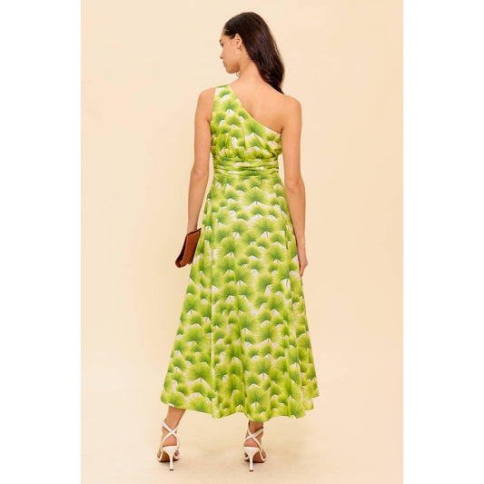 WALK IN THE GARDEN WOVEN MDI DRESS