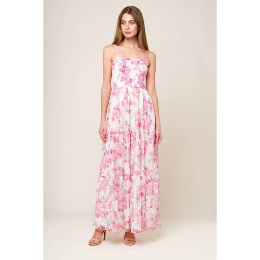 IN THIS MOMENT WOVEN LACE MAXI DRESS