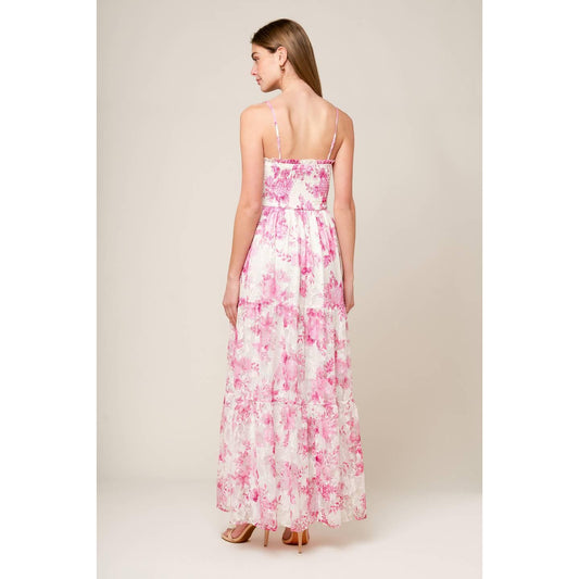 IN THIS MOMENT WOVEN LACE MAXI DRESS