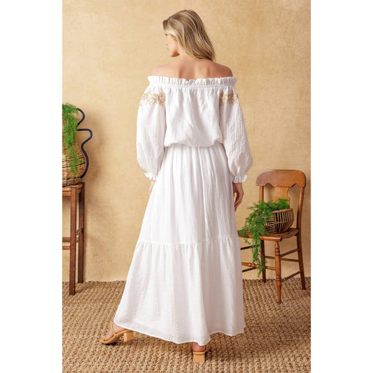 FULL SPEED AHEAD WOVEN MAXI SKIRT