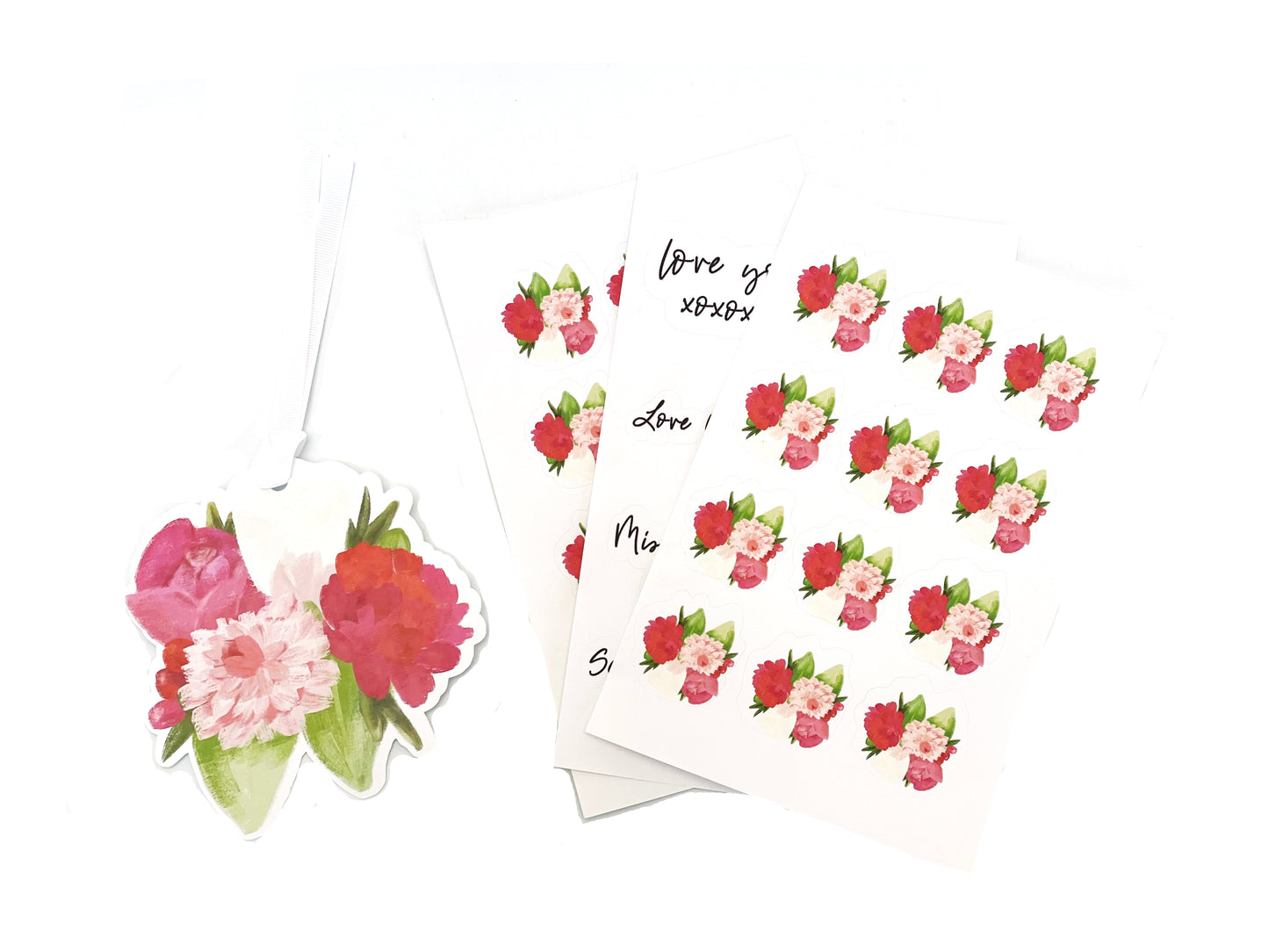 Floral Sticker Sheets