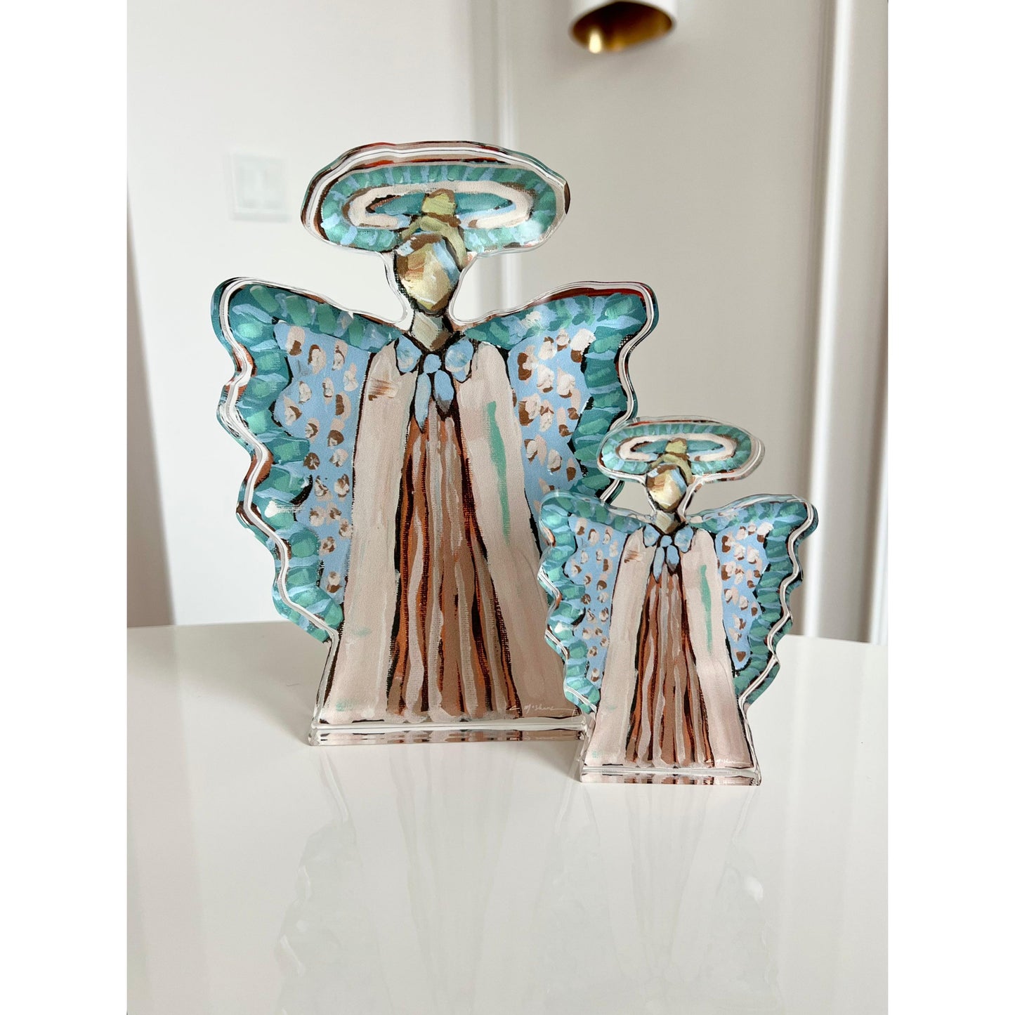Heavenly Angel II Acrylic Tabletop Art