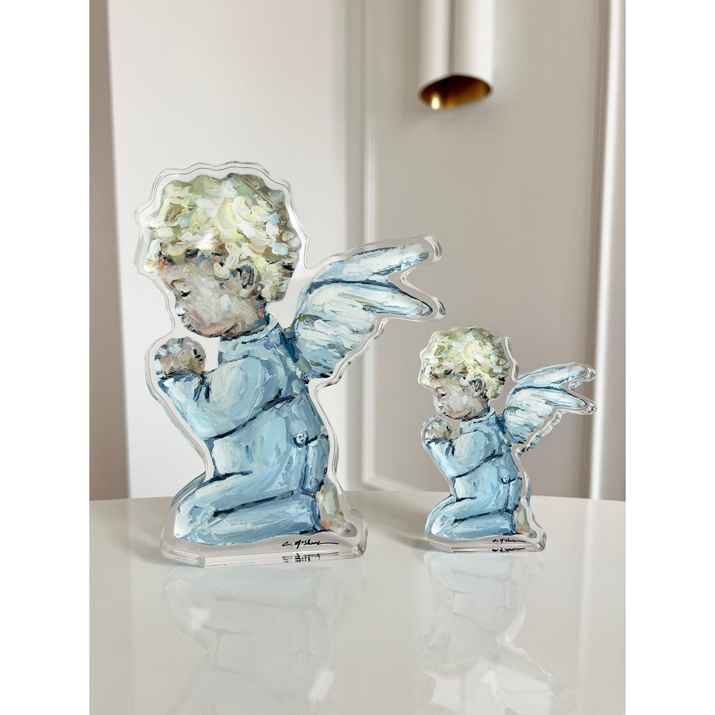 Tiny Wings II Angel Acrylic Tabletop Art