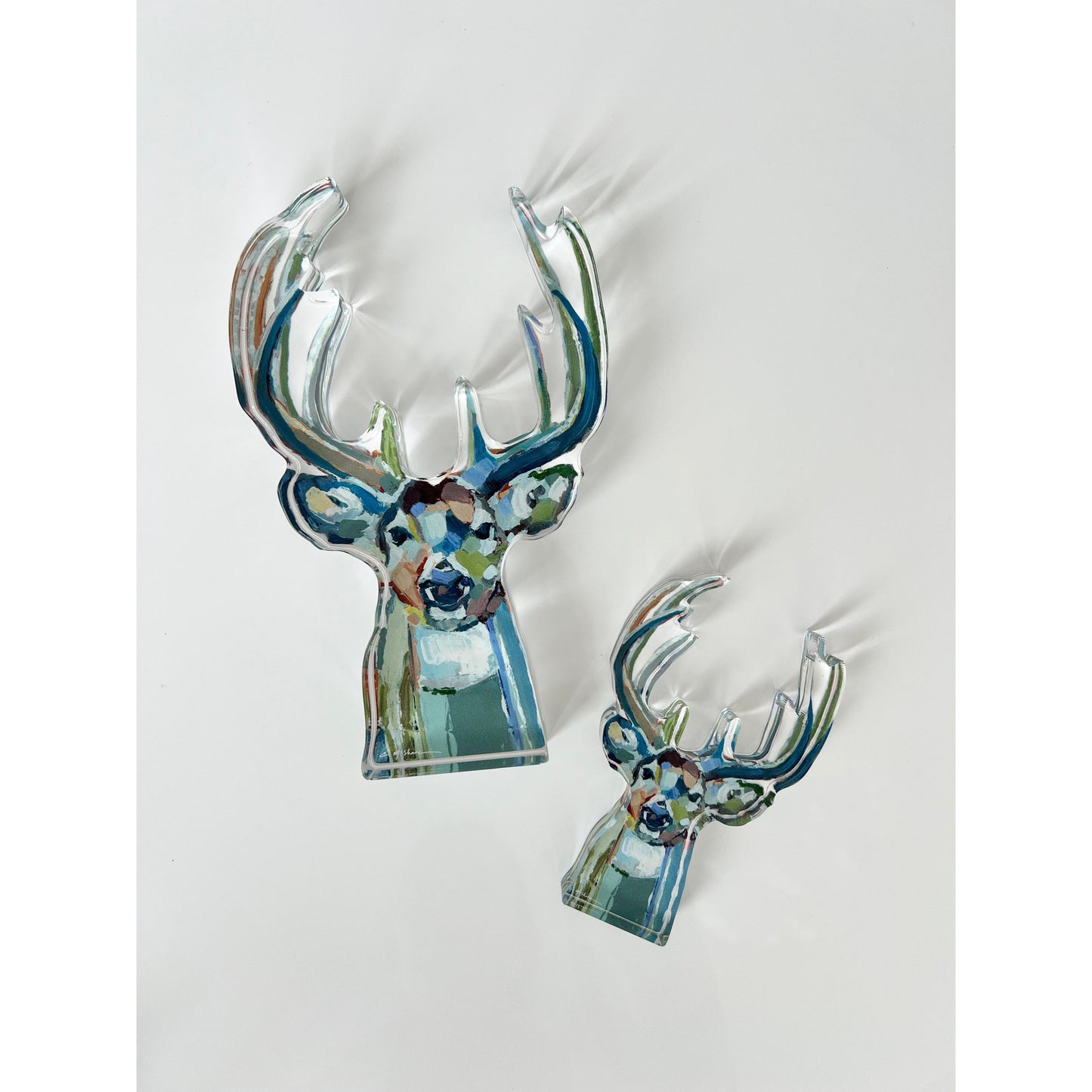Bucky Deer Acrylic Tabletop Art