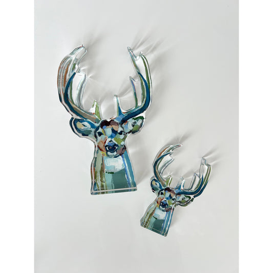 Bucky Deer Acrylic Tabletop Art