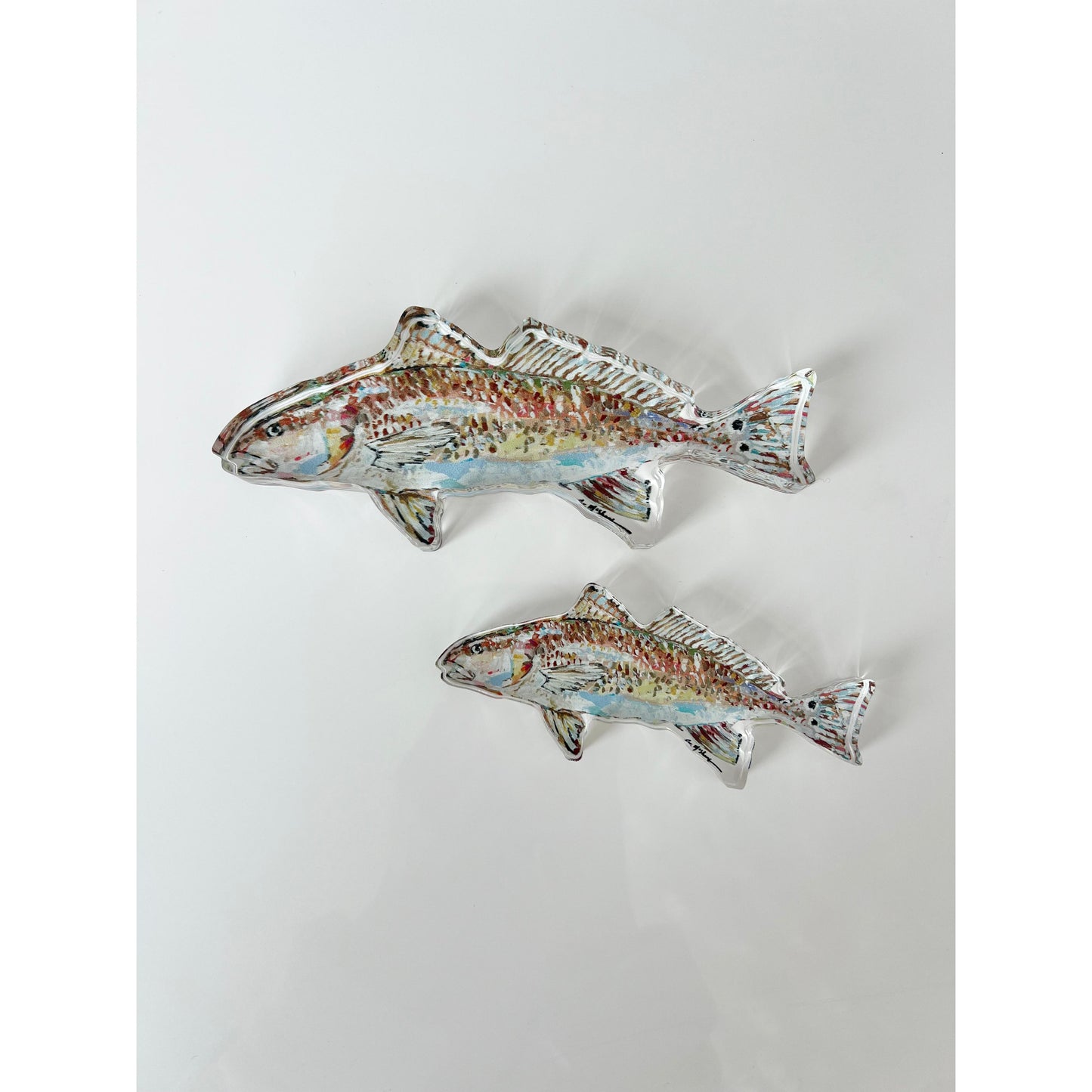 Redfish Acrylic Tabletop Art