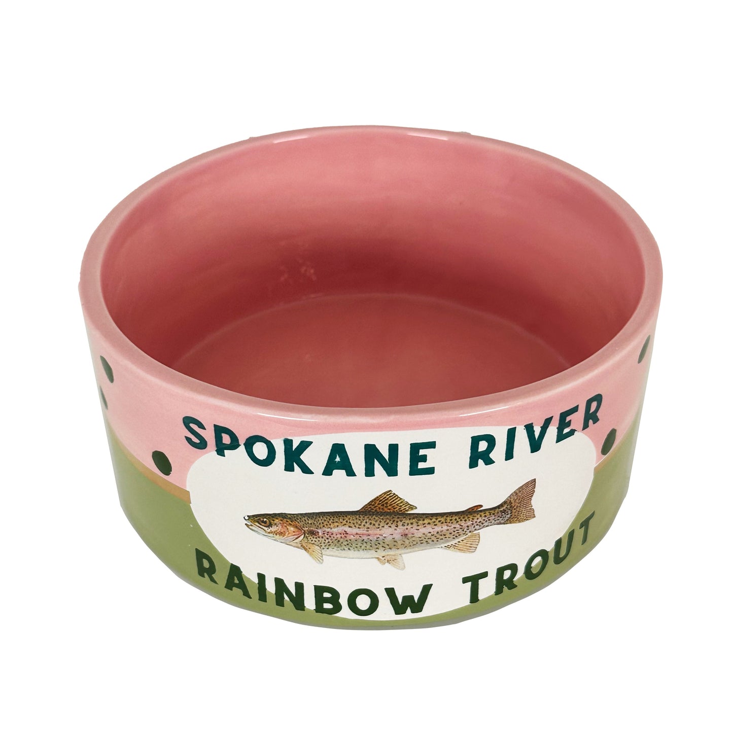 "Canned" Rainbow Trout Vase