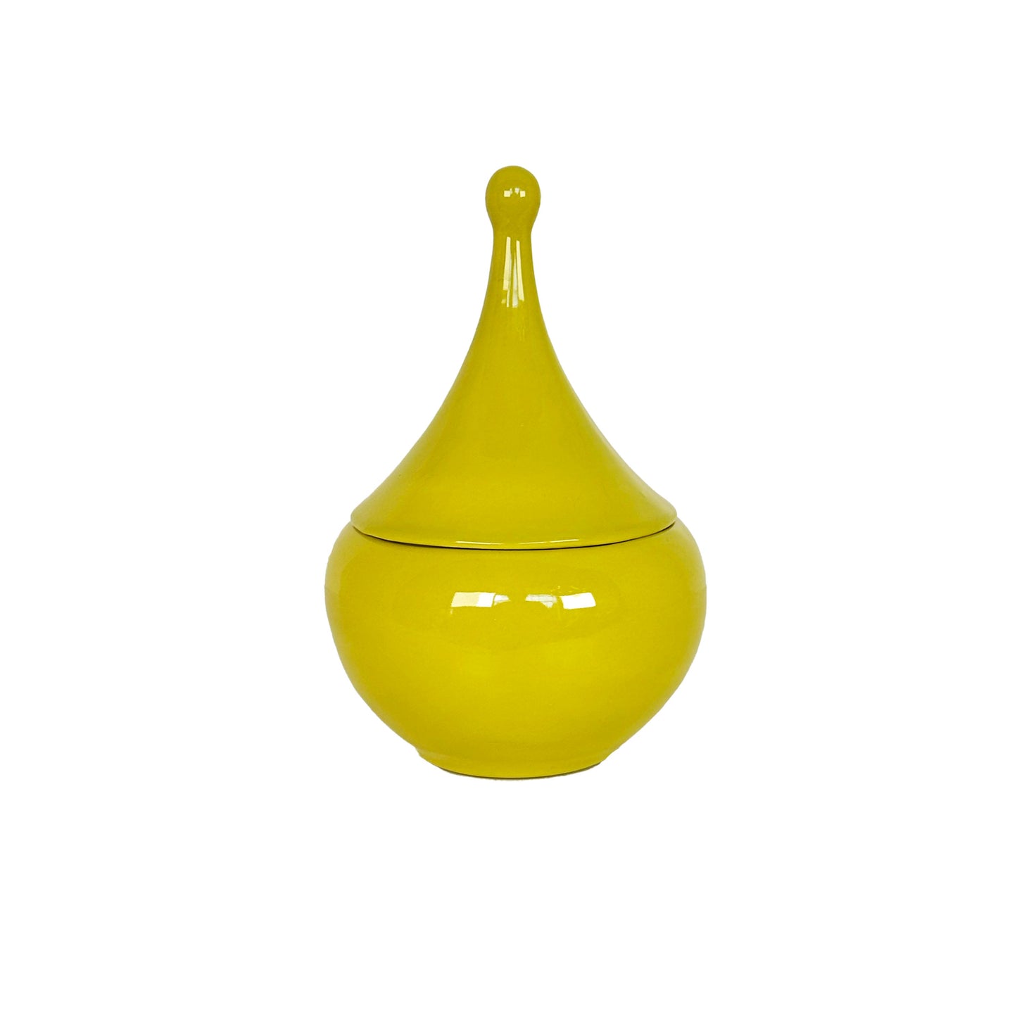 Teardrop Jars in Cactus Green