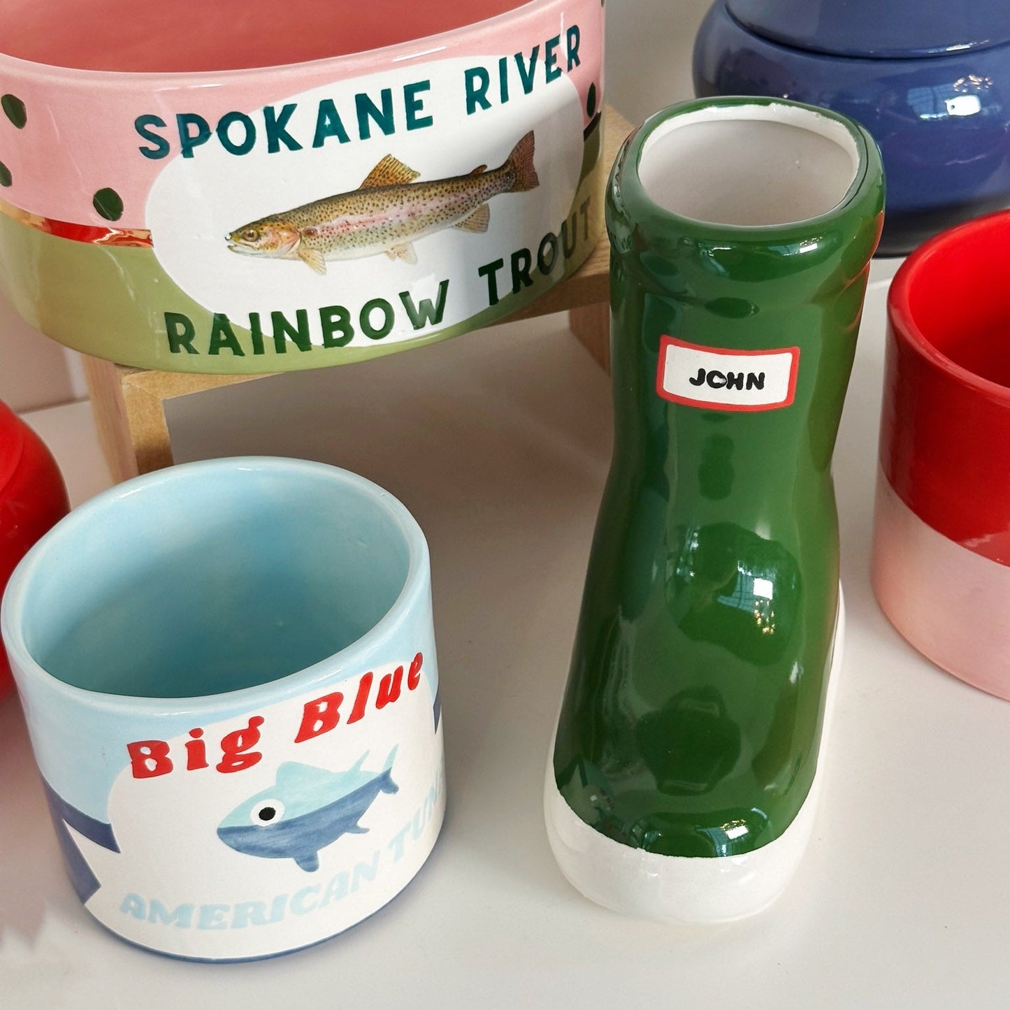Rainboot Vase in 8 Colors