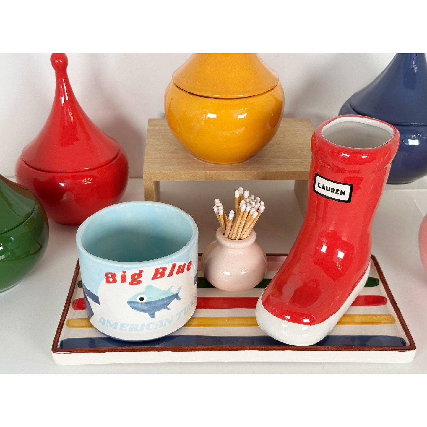 Rainboot Vase in 8 Colors