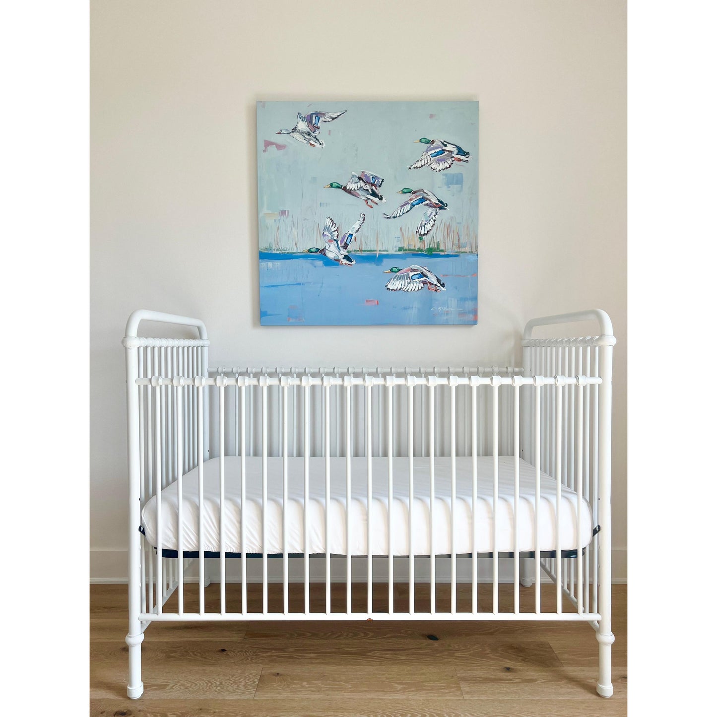 "Coastal Mallards" on canvas