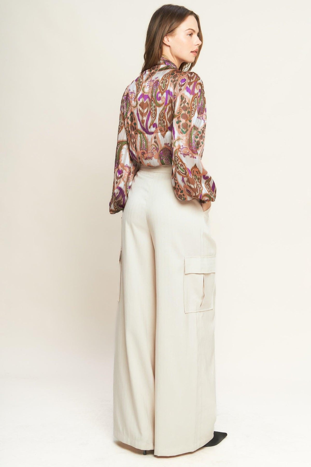 FOR THE LAST TIME WOVEN PANTS