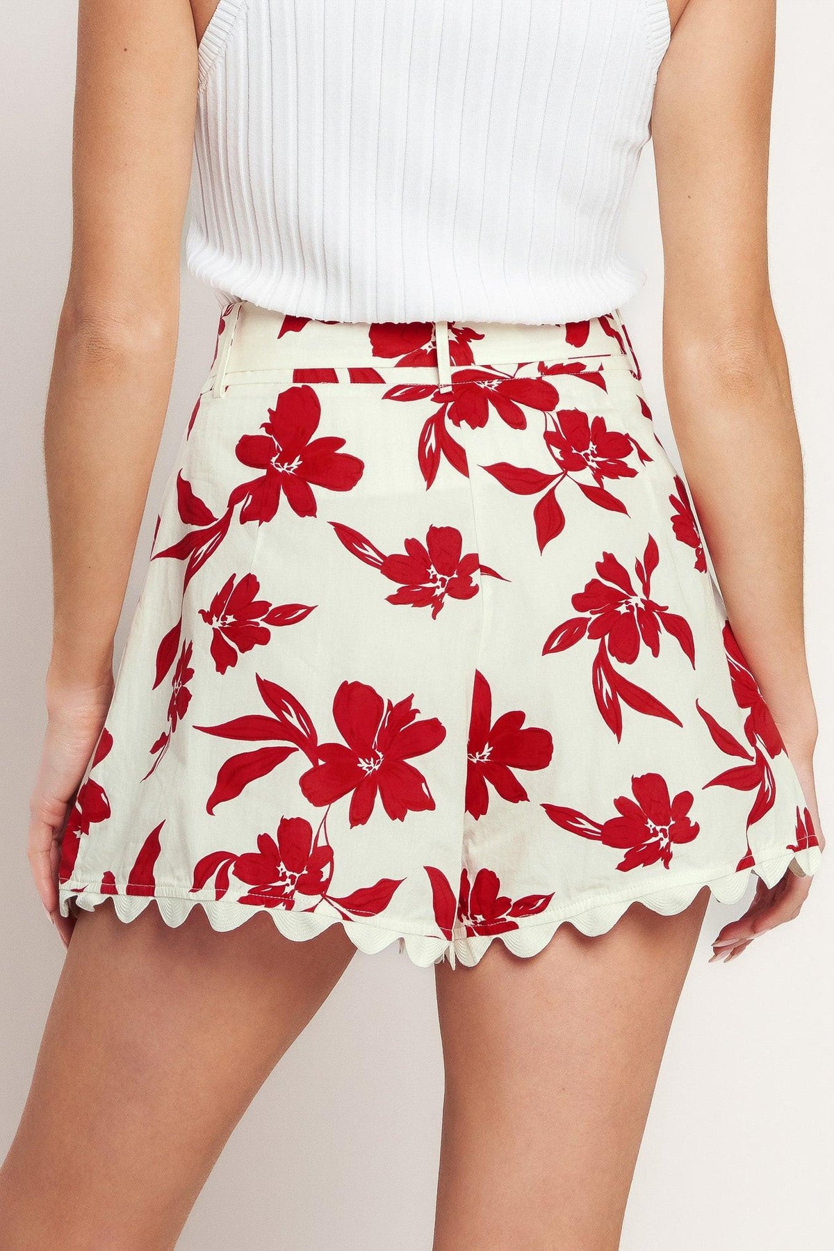 a woman wearing a skirt