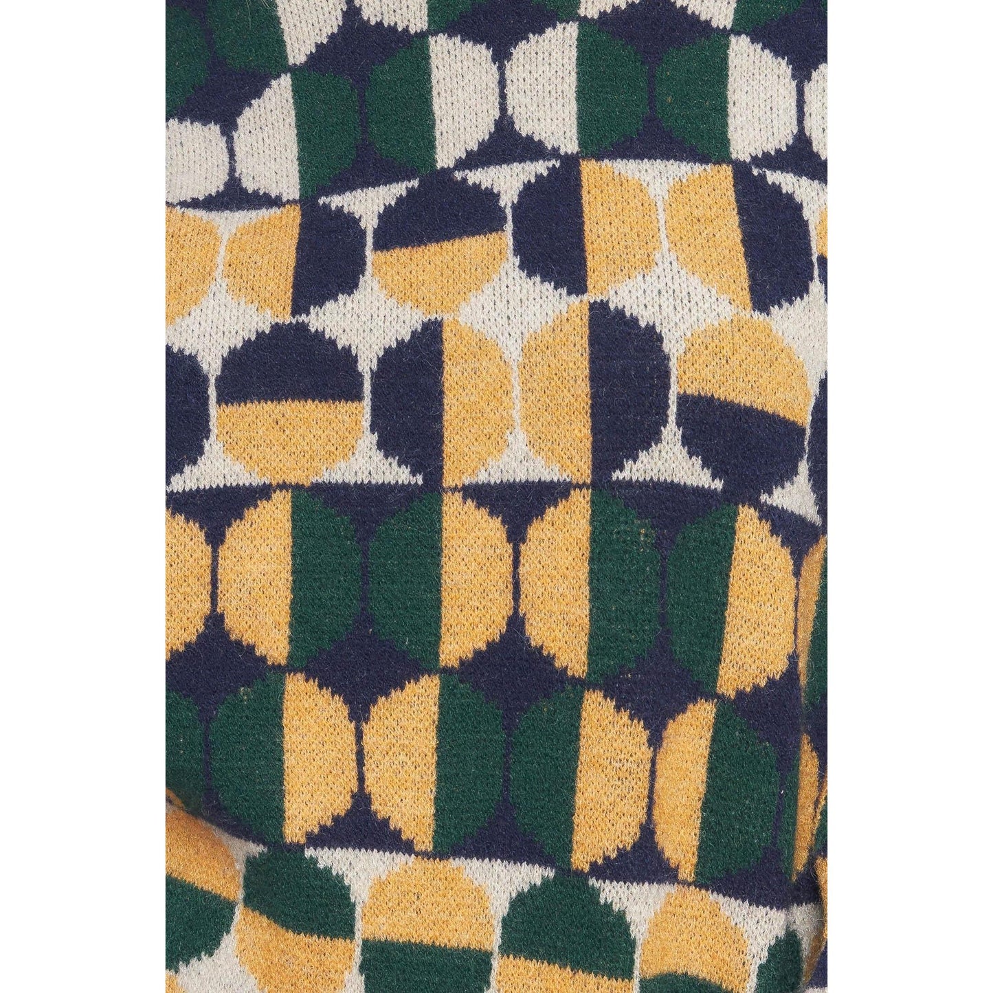 CHEER YOU ON JACQUARD SWEATER TOP