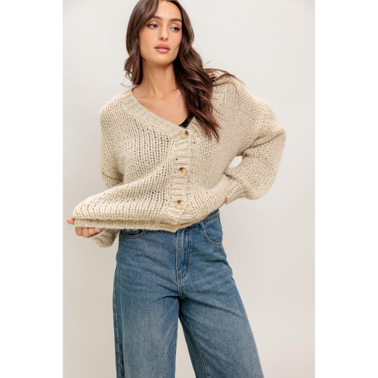 WEEKEND WARMTH SWEATER KNIT CARDIGAN