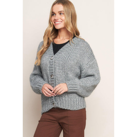 WEEKEND WARMTH SWEATER KNIT CARDIGAN