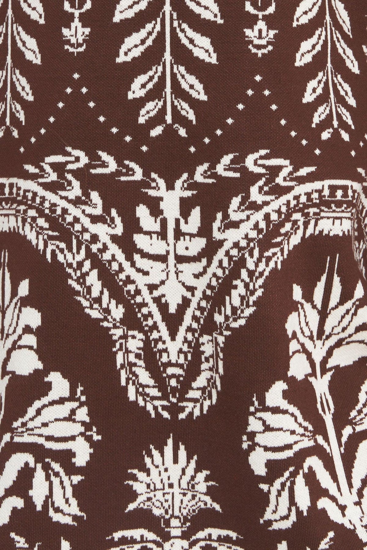 TERRA TAPESTRY SWEATER KNIT MINI DRESS