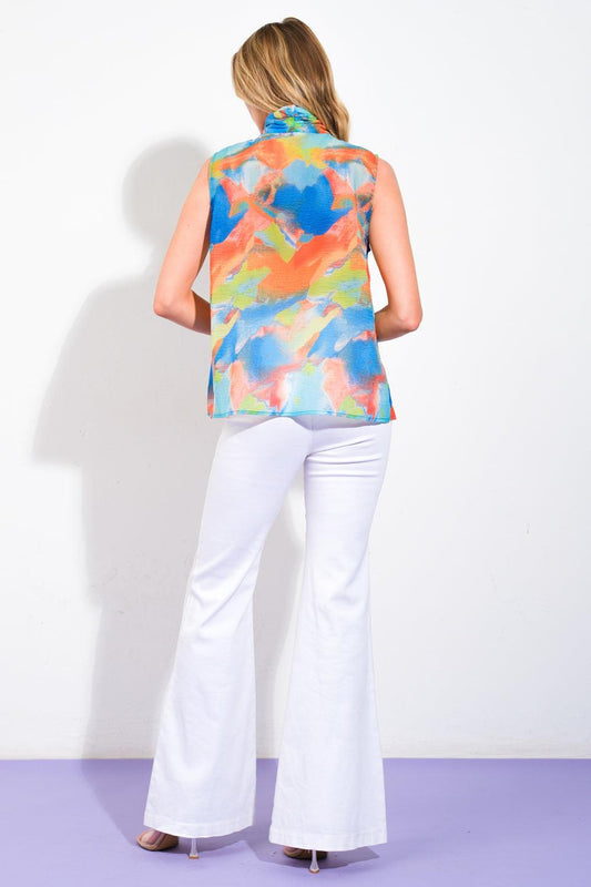 ALWAYS CELEBRATING WOVEN TOP