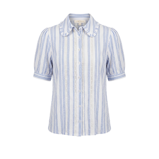 LOVE LETTERS WOVEN TOP