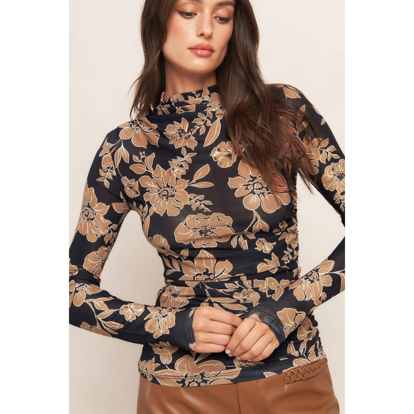 CITY NIGHT OUT POWER MESH TOP