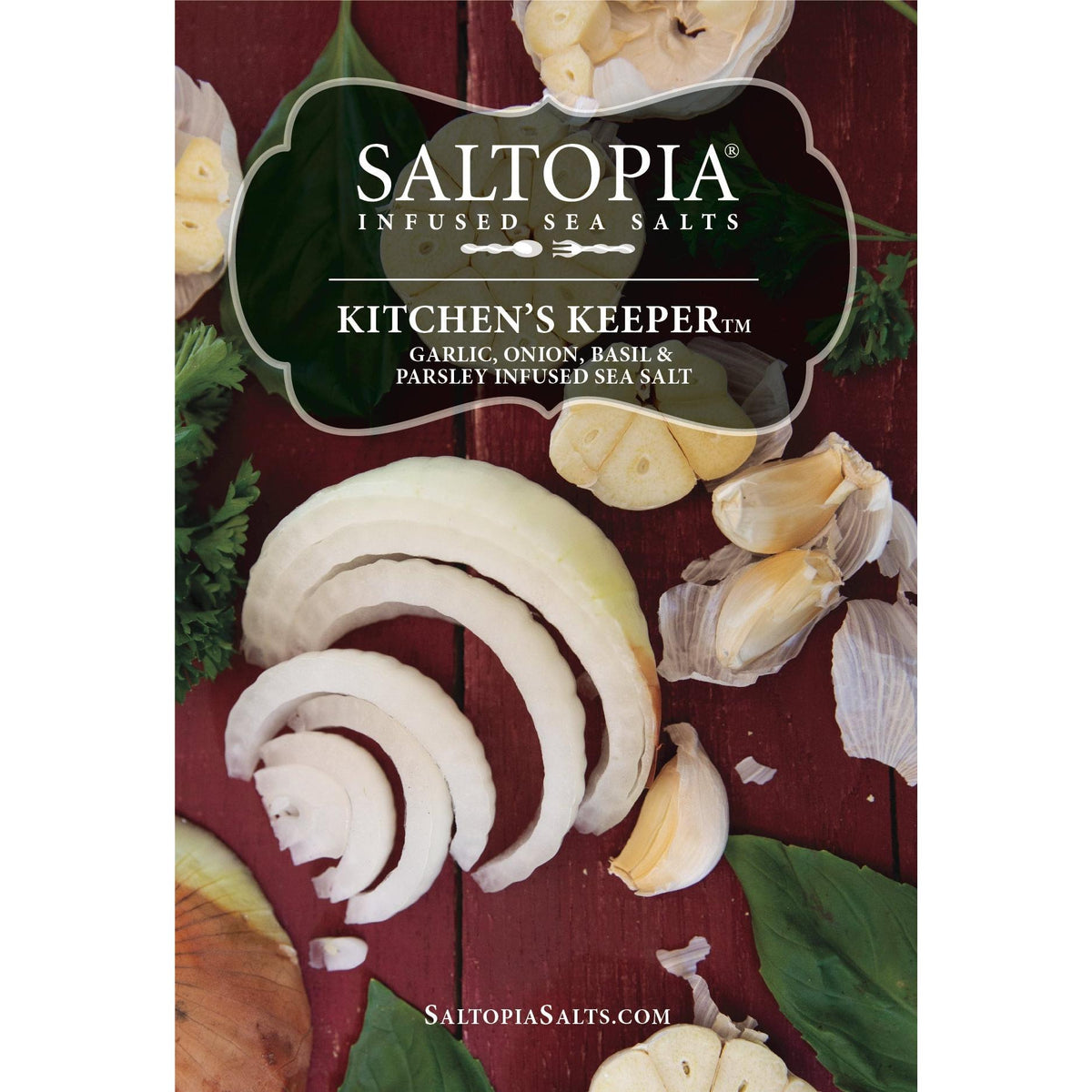 Italian Herbs & Garlic Salt: KITCHEN'S KEEPER