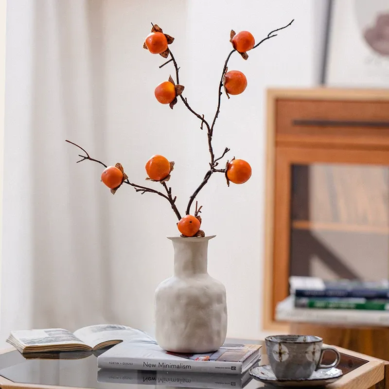Autumn Persimmon Branch – 34.6"