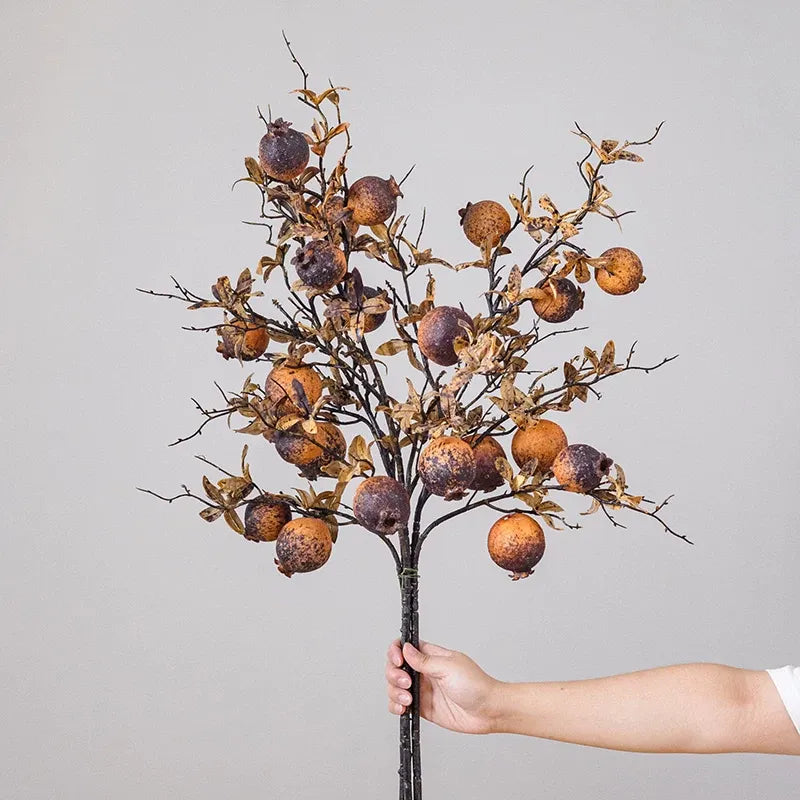 Rustic Pomegranate Stem – 35"