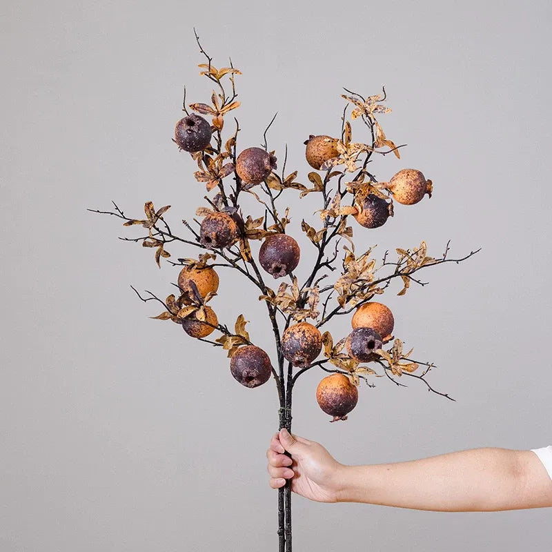 Rustic Pomegranate Stem – 35"